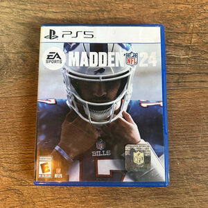 EA Sports Madden NFL 24 PS5 Video Game One Size Blue White